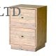 rustic post and rail filing cabinet 2 drawer