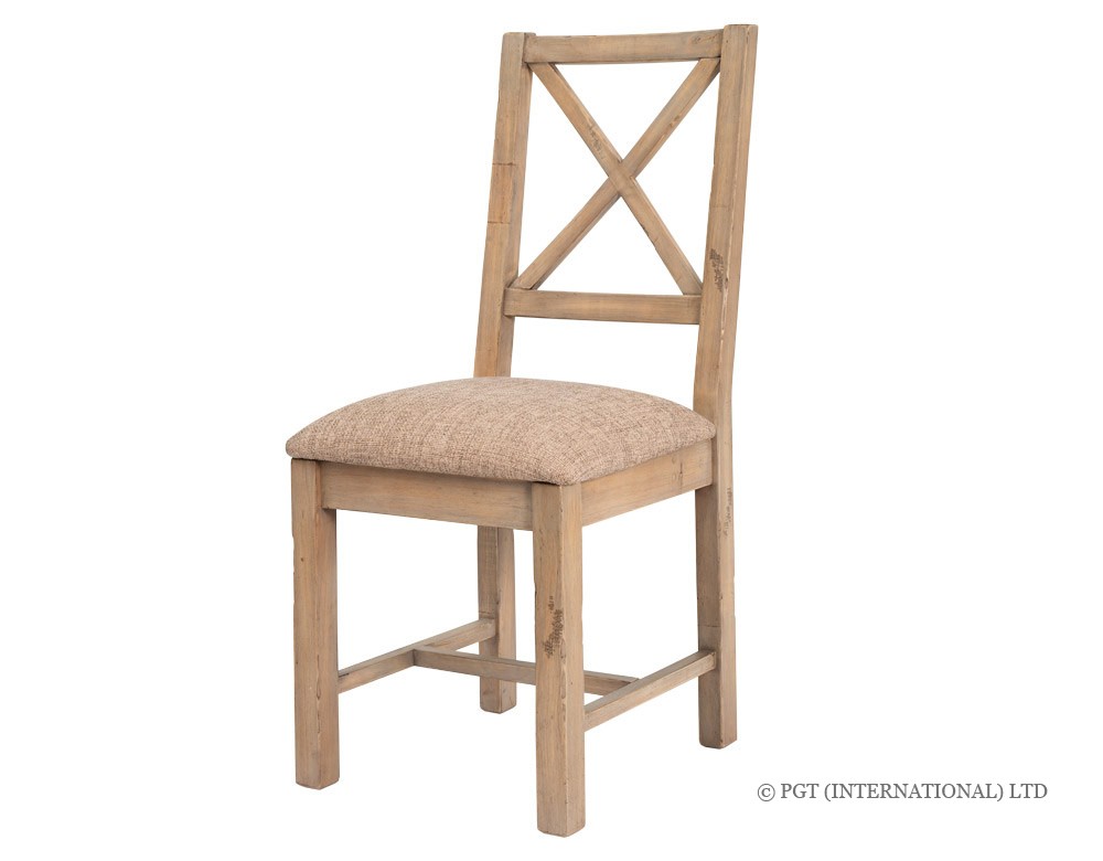 Tuscanspring reclaimed timber dining chair